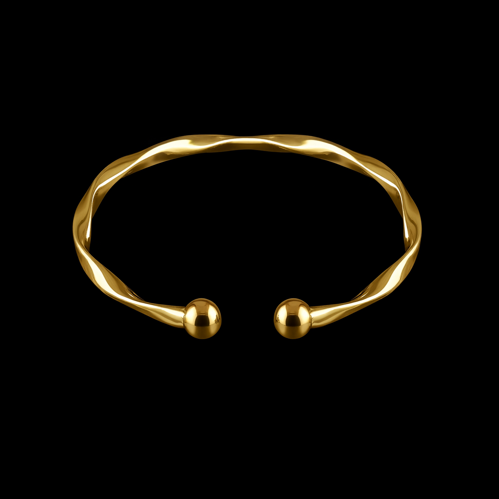 Twisted Elegance Bangle