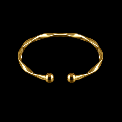Twisted Elegance Bangle