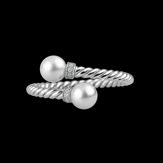 Pearl Twist Ring