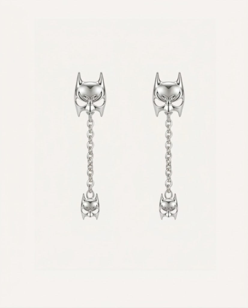 Iconic Mask Chain Earrings