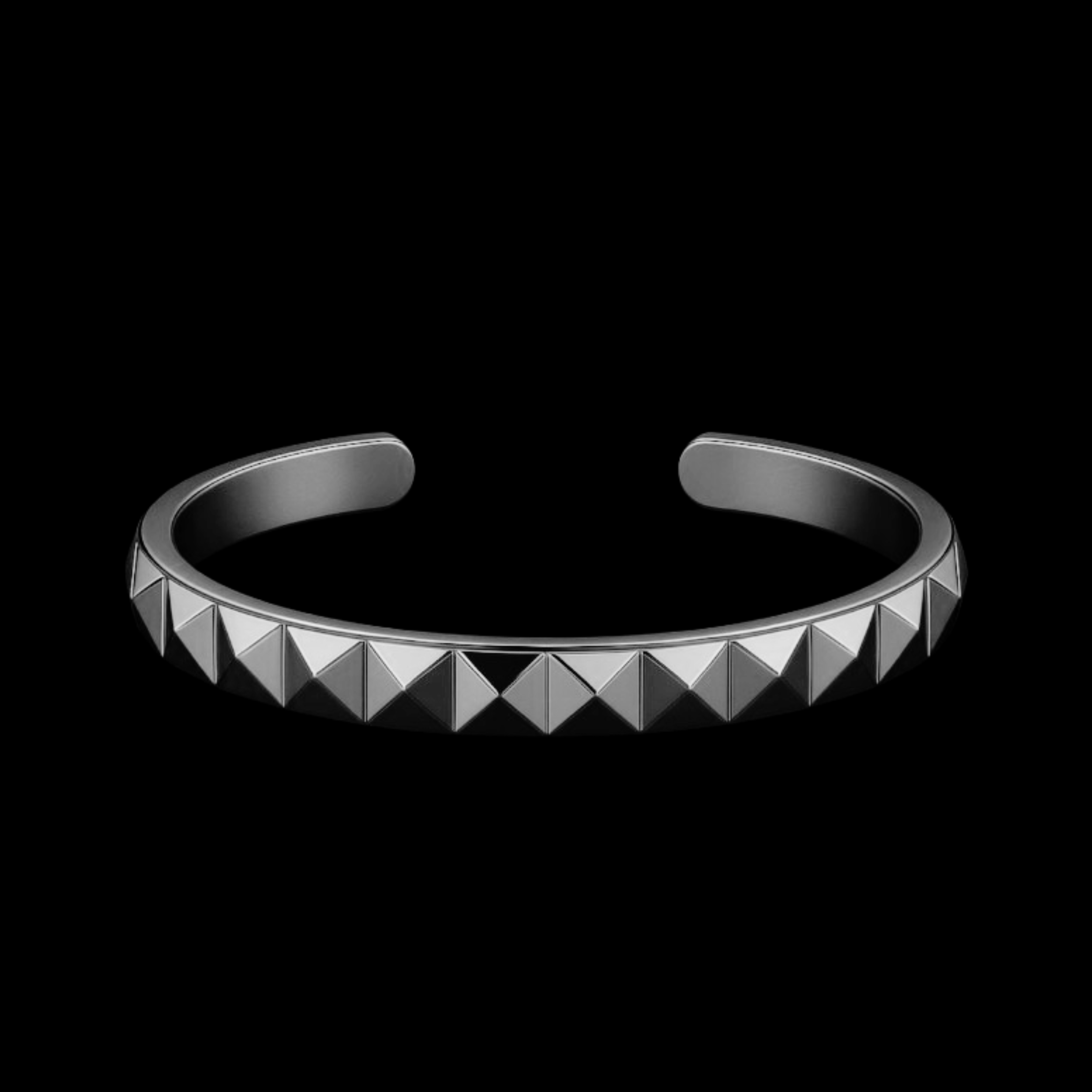 Pyramid Statement Bangle