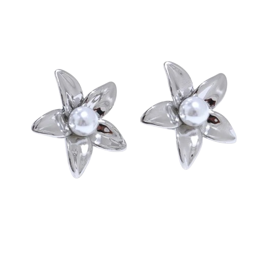 Petals Pearl Earrings