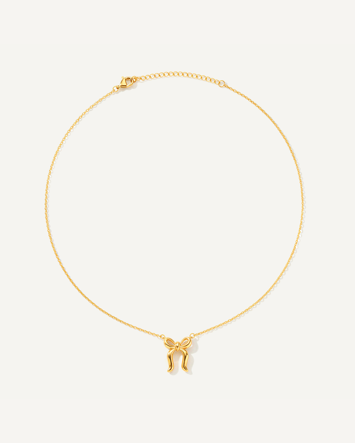 Charming Bow Necklace