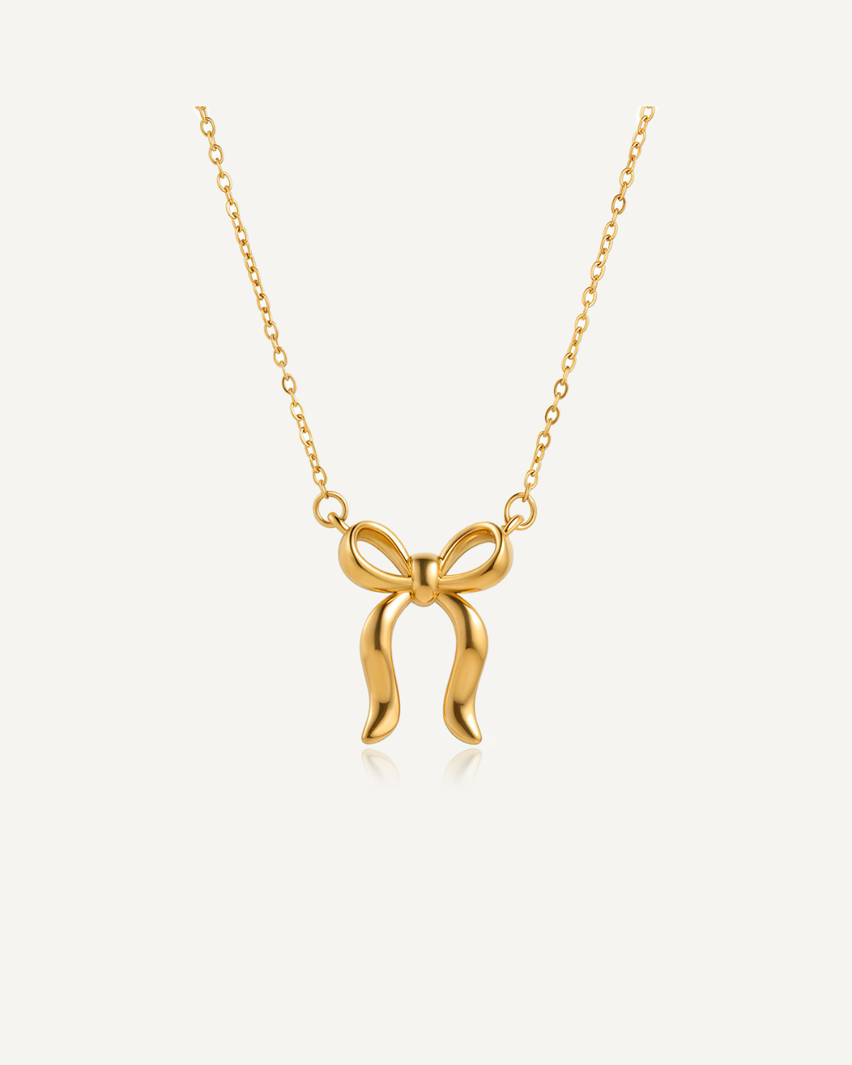 Charming Bow Necklace