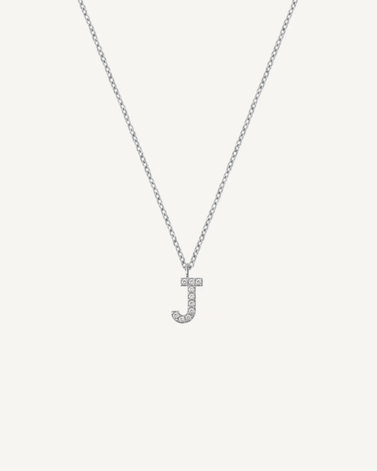 Initial Diamond Necklace