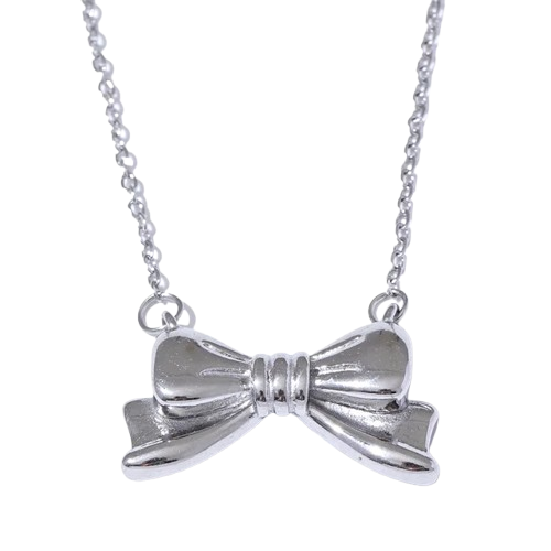 Bow Pendant Necklace