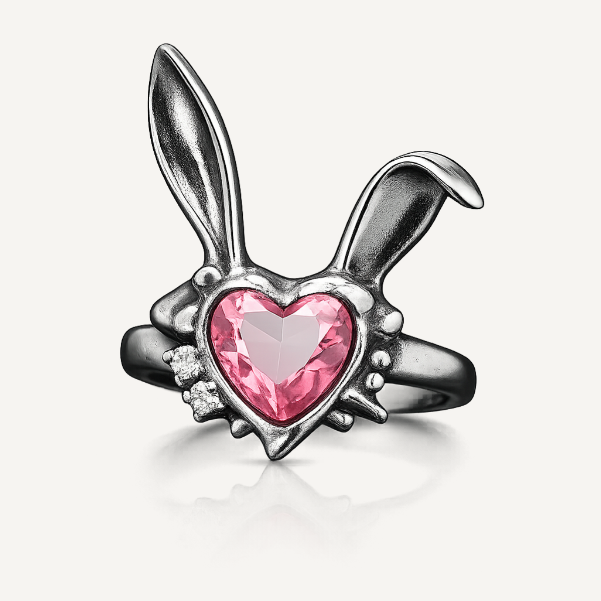 Bunny Diamond Ring
