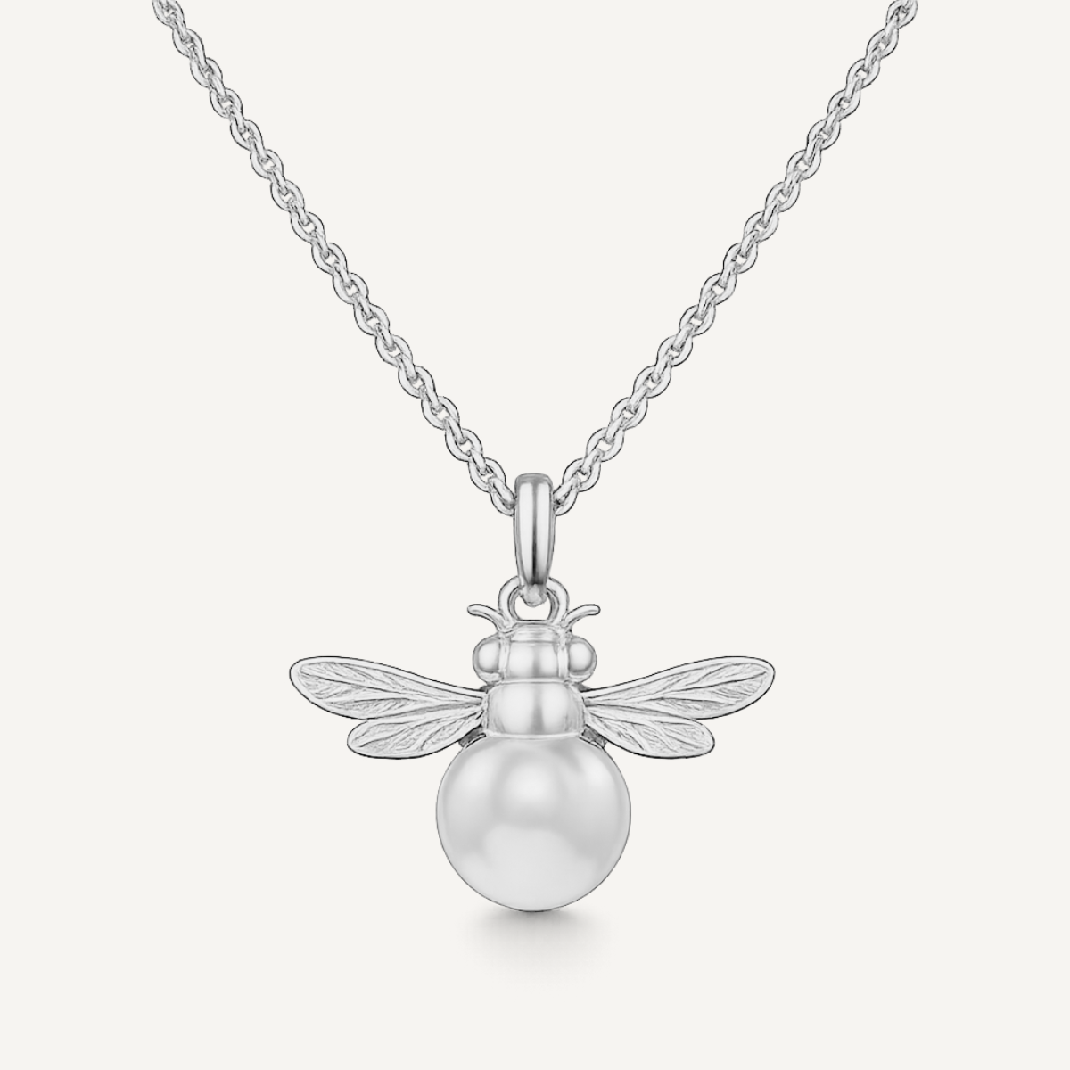 Pearl Bee Necklace