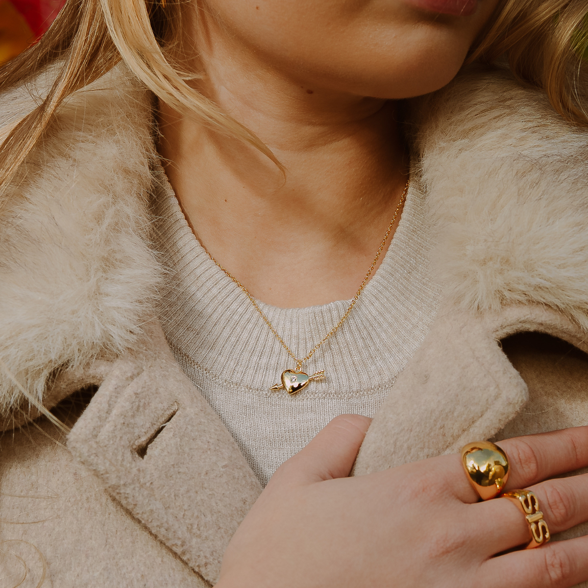 Crystal Heart Necklace