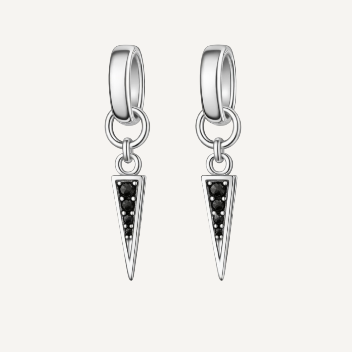 Noir Shard Earrings