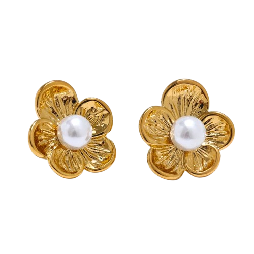 Bloom Pearl Earrings