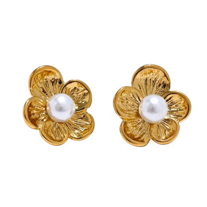 Bloom Pearl Earrings