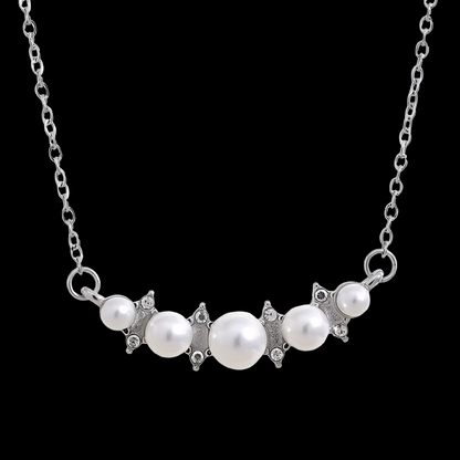 Pearl and Crystal Necklace