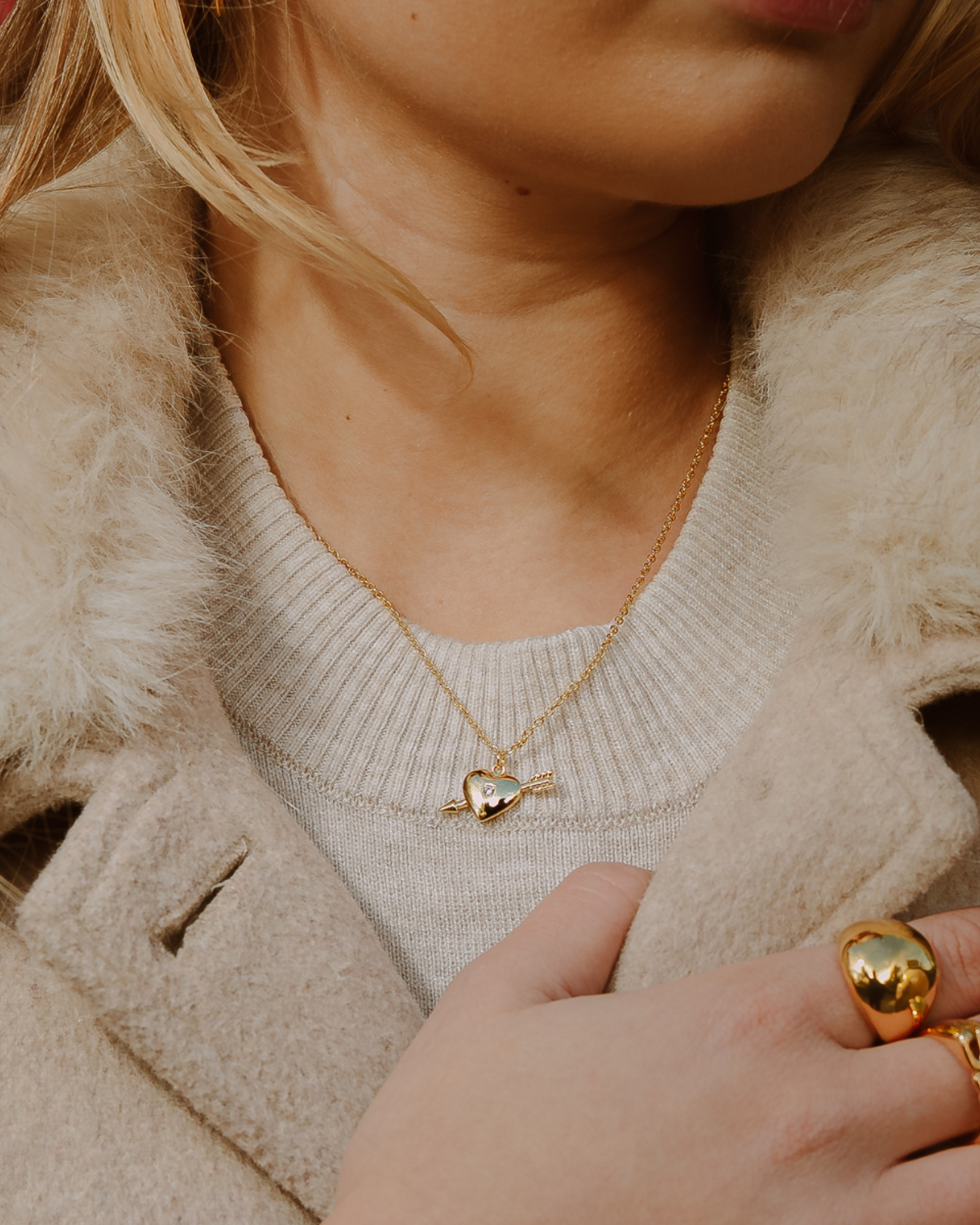 Crystal Heart Necklace