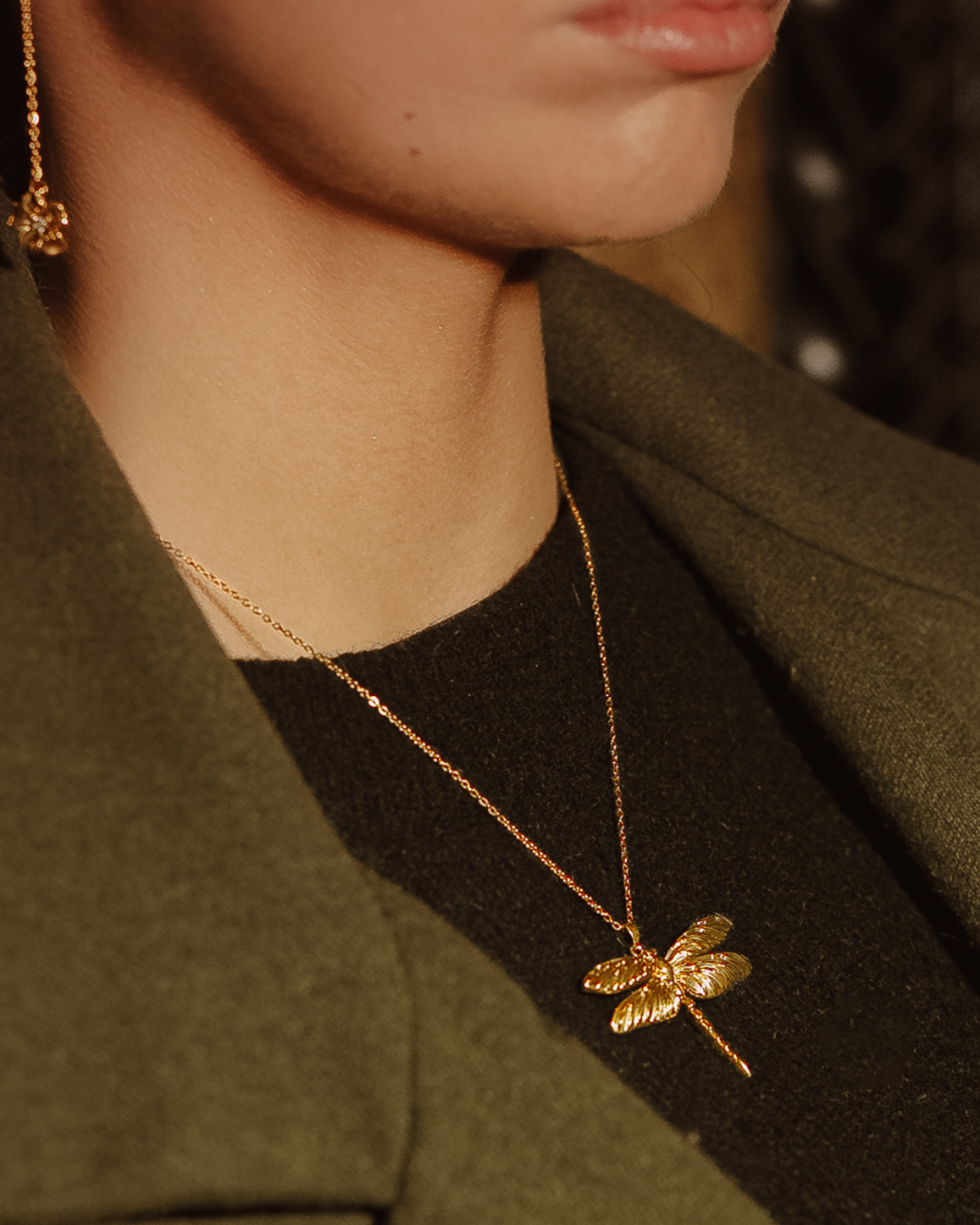 Dragonfly Whisper Necklace