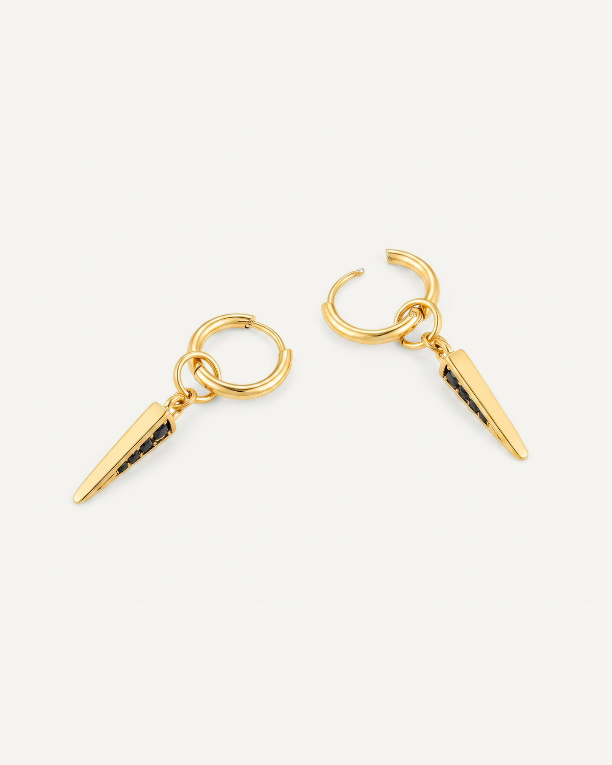 Noir Shard Earrings