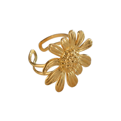 Golden Bloom Ring