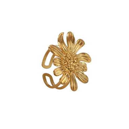 Golden Bloom Ring