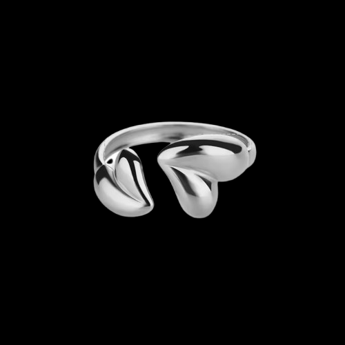 Twin Heart Ring