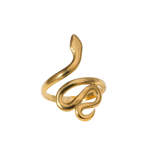 Serpent Twist Ring