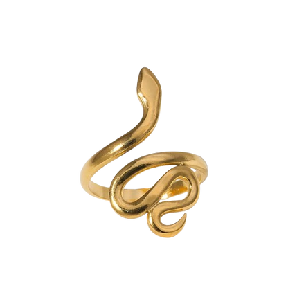 Serpent Twist Ring