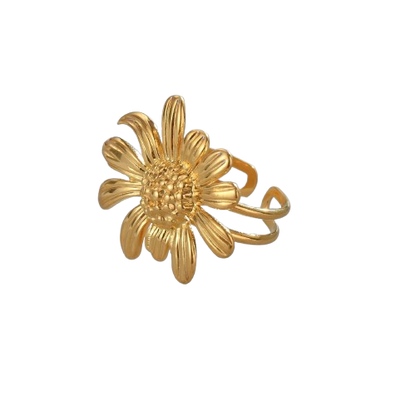 Golden Bloom Ring