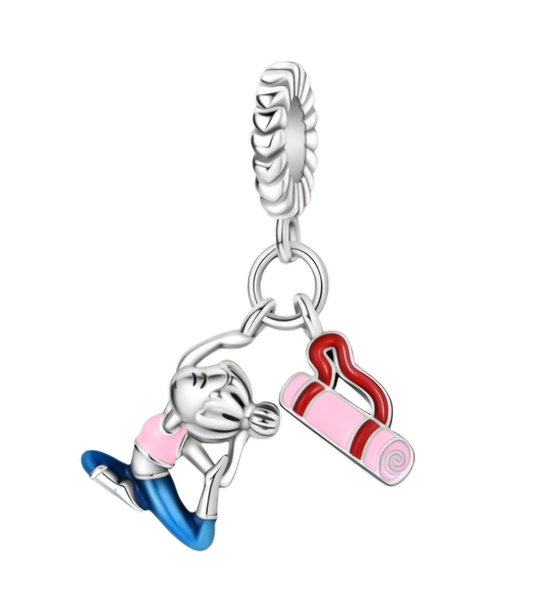 Yoga Enthusiast Charm