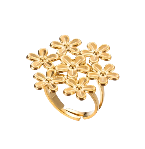 Floral Symphony Ring