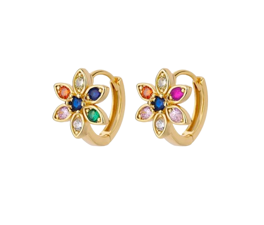 Zircon Bloom Earrings