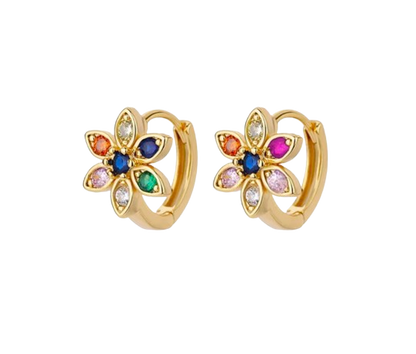 Zircon Bloom Earrings