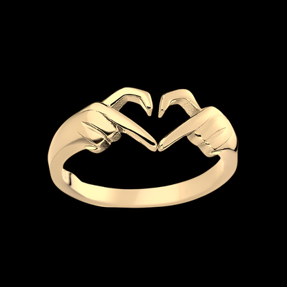 Heartclasp Ring