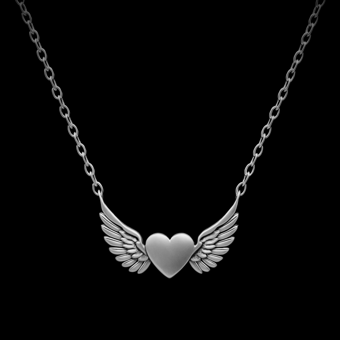 Winged Heart Necklace