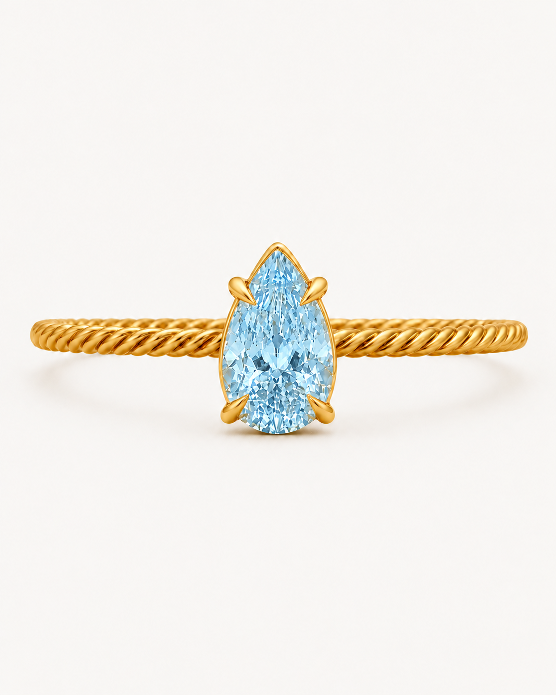 Gem Twist Ring