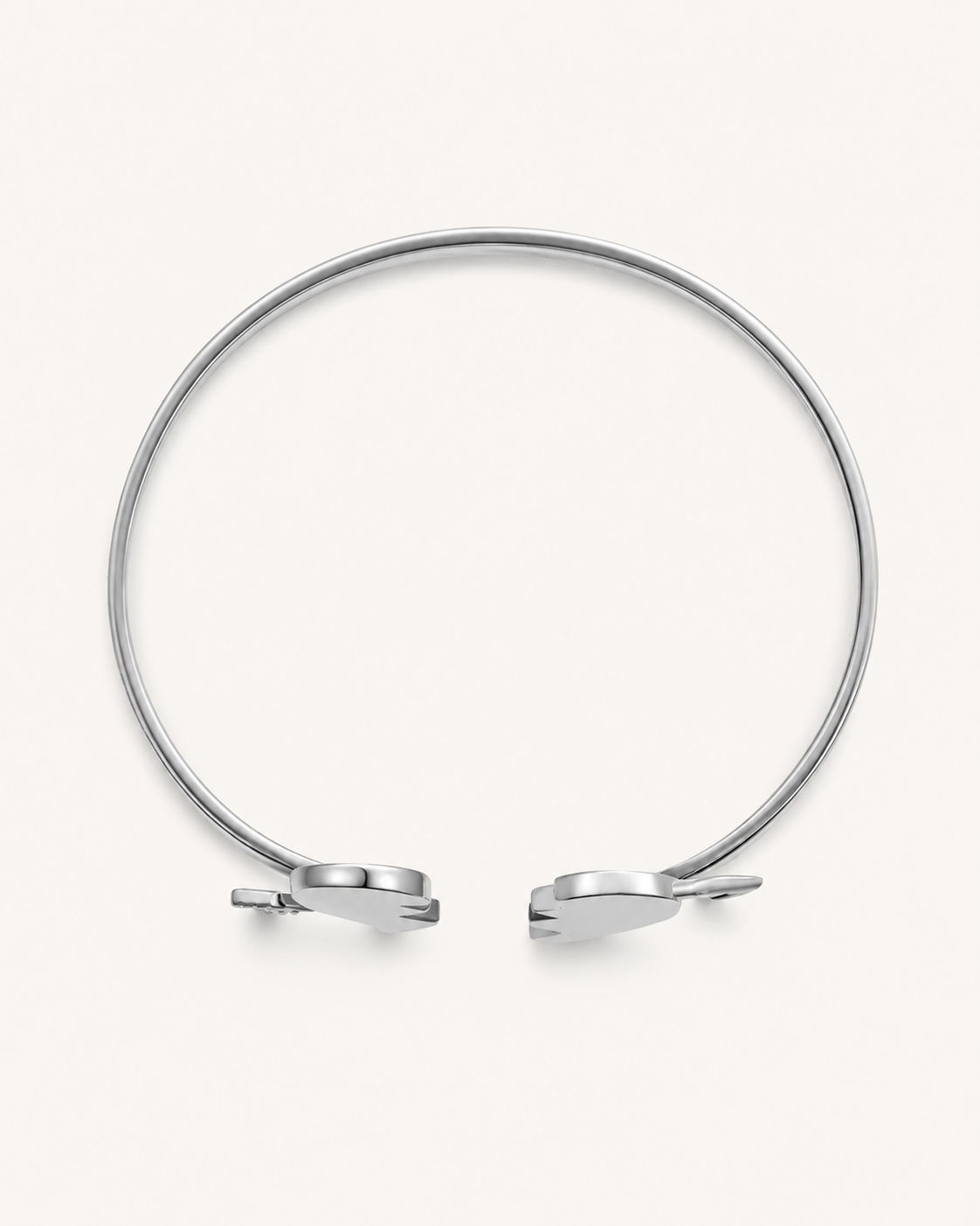 Helbilde av Heartbreak Bangle i sølv