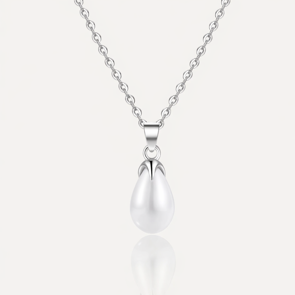 Pearl Fang Drop Necklace