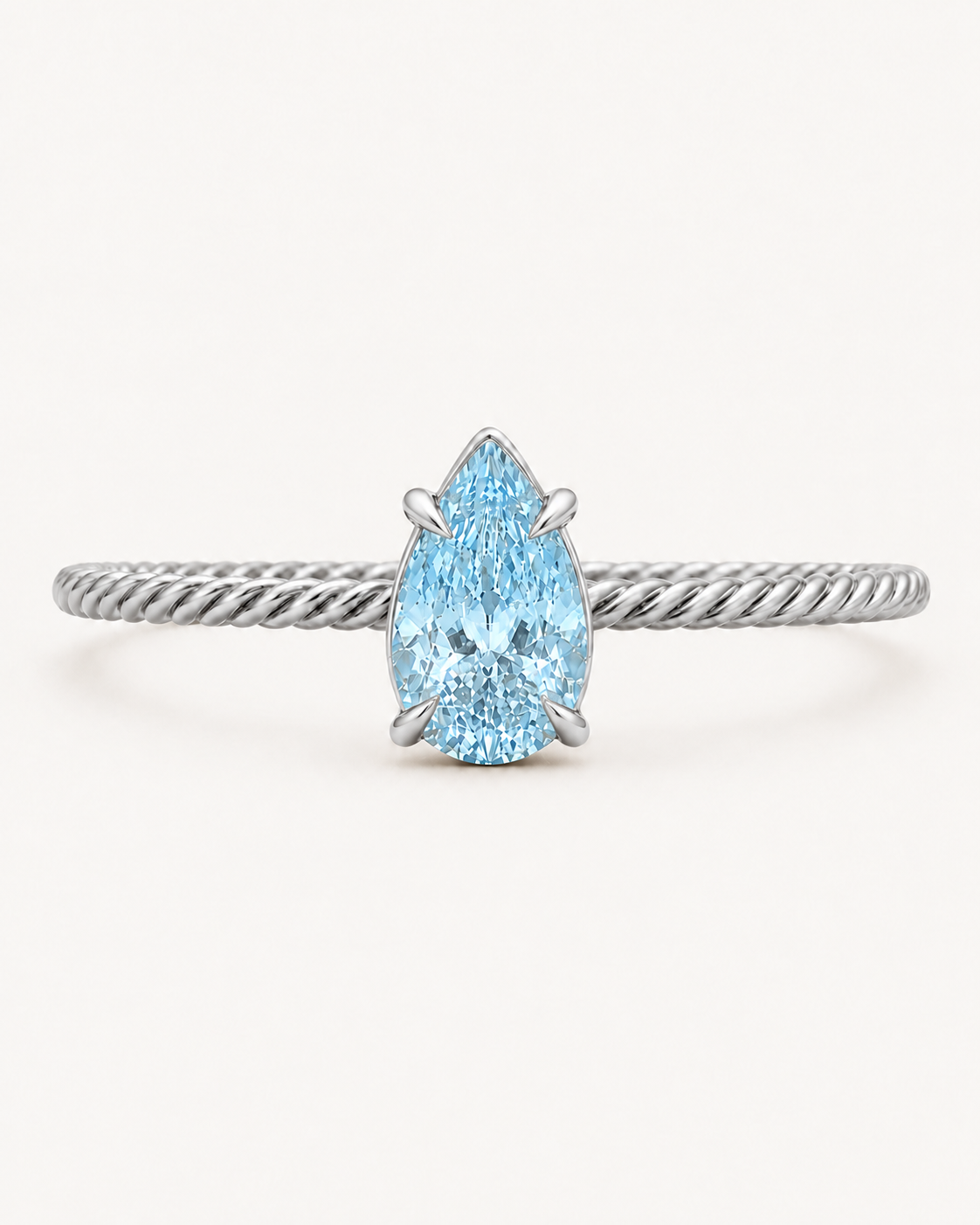 Gem Twist Ring