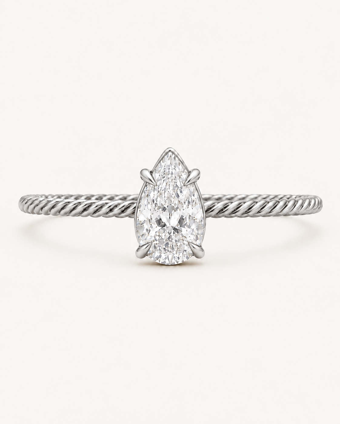 Gem Twist Ring
