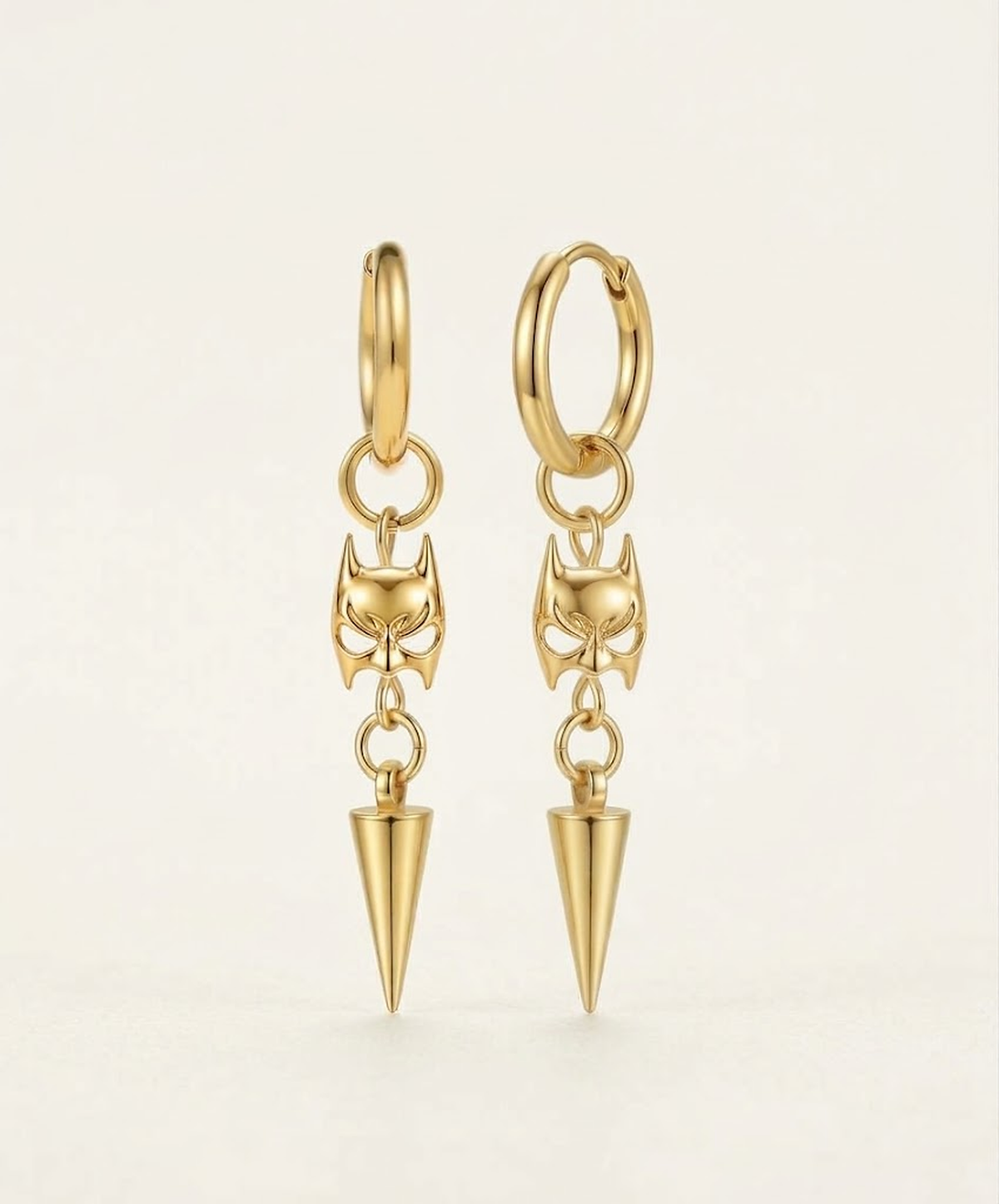 Iconic Mask Spike Earrings