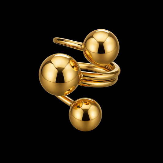 Orbit Sphere Ring