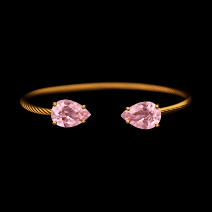 Ruby Twist Bracelet