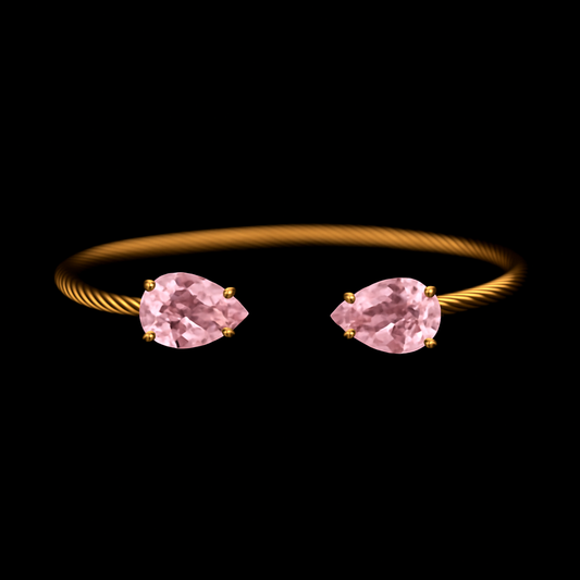 Ruby Twist Bracelet