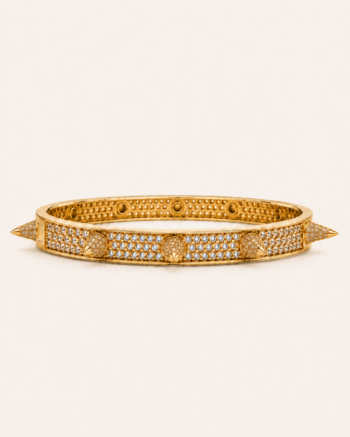 Crystal Spike Bangle