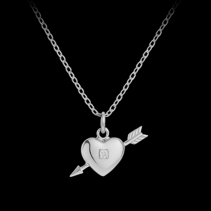 Crystal Heart Necklace