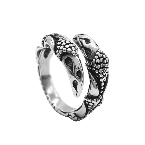 Serpent Skull Ring