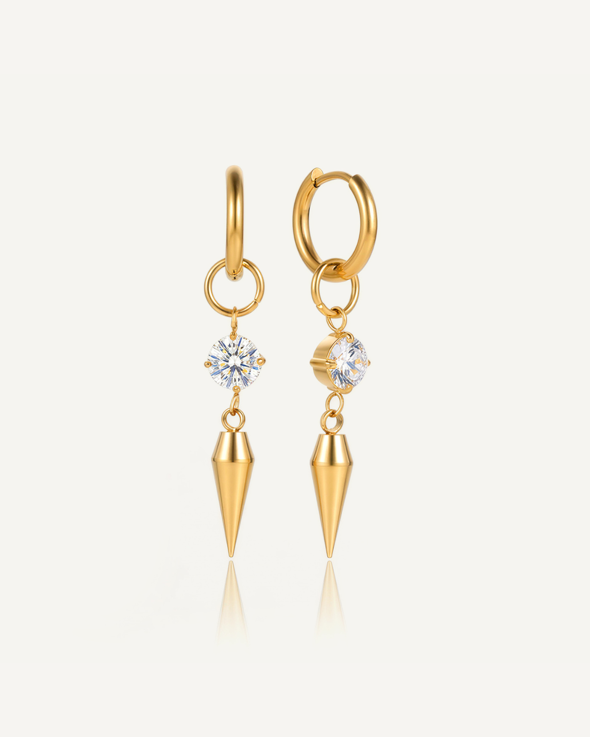 Prism Spike Earrings