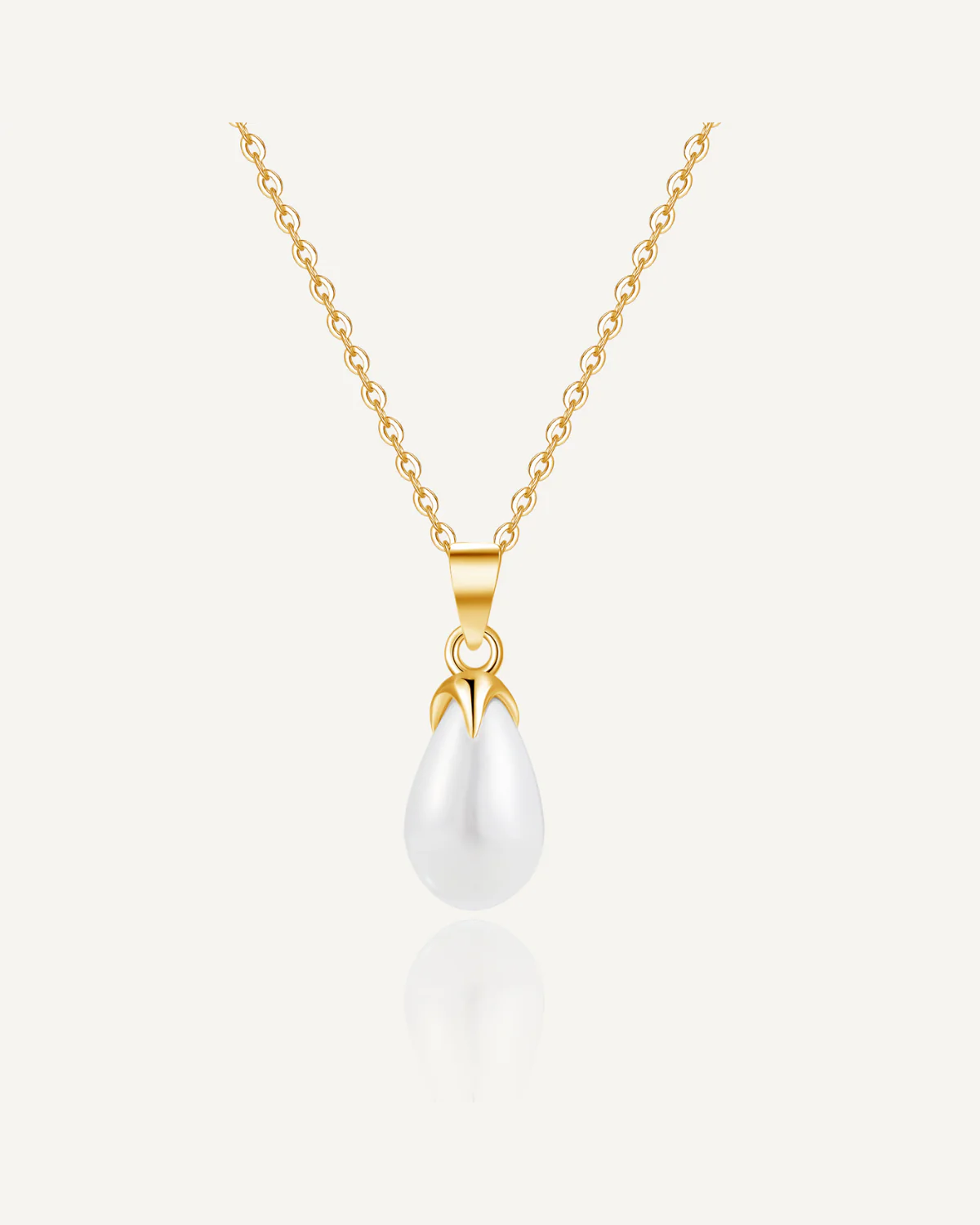Pearl Fang Drop Necklace