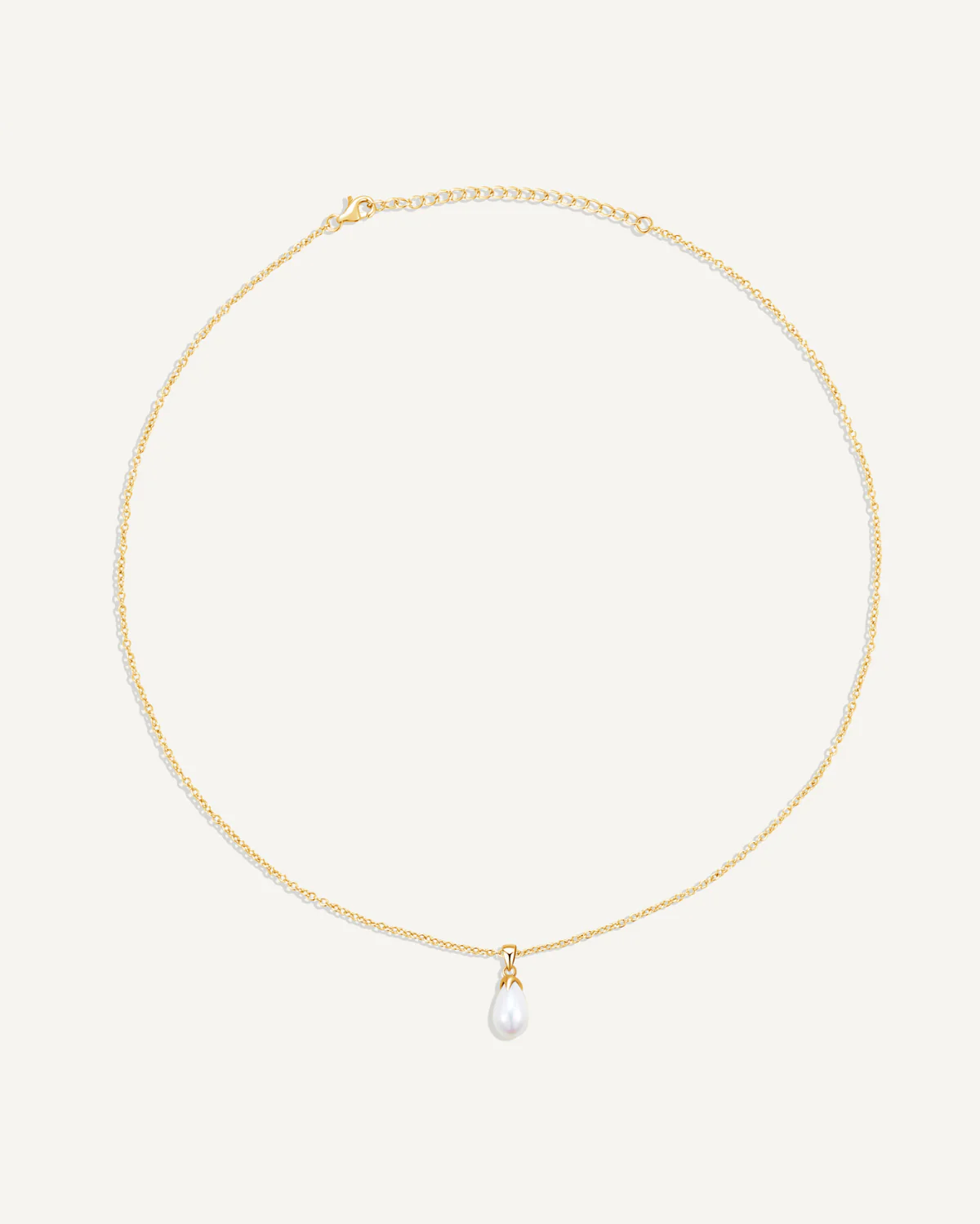 Pearl Fang Drop Necklace